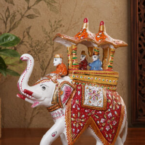 Meenakari Metal Elephant