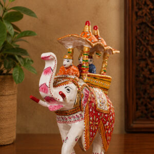 Meenakari Metal Elephant