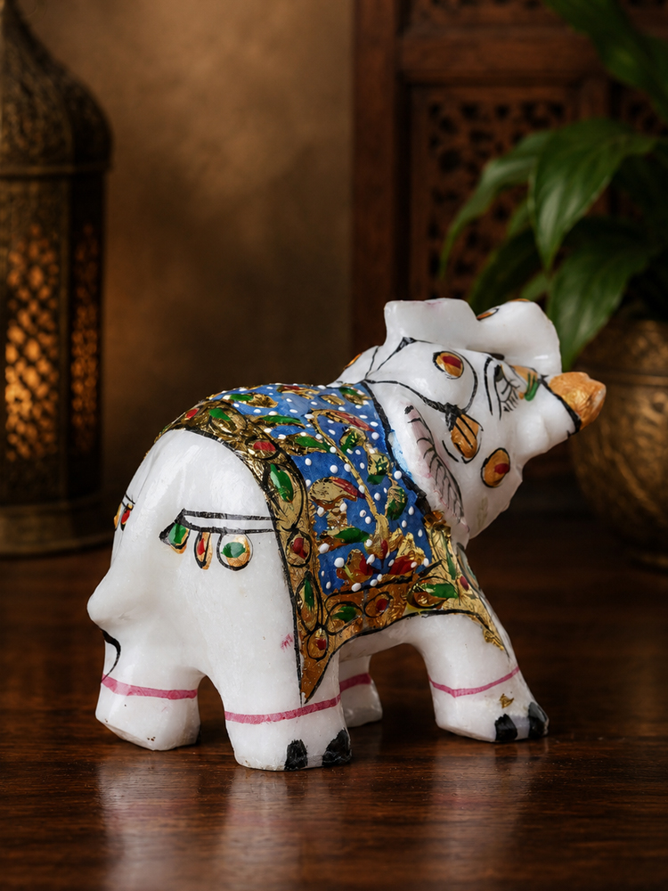 Meenakari Marble Elephant