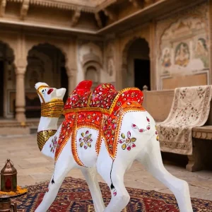 Meenakari Metal Camel