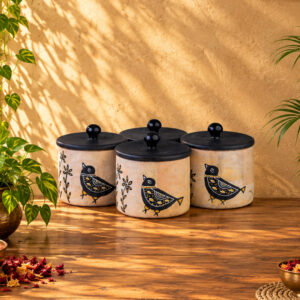Wooden Mukhwas Set of 4