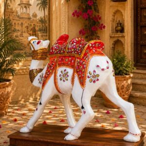 Meenakari Metal Camel