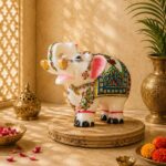 Meenakari Marble Elephant