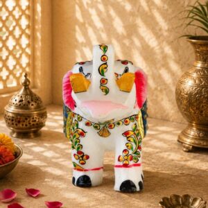 Meenakari Marble Elephant
