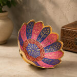 Handmade Brass Urli With Enamel Work