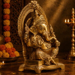Brass Ganesh Idol