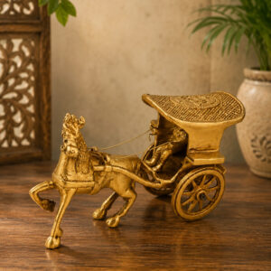 Vintage Brass Chariot