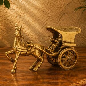 Vintage Brass Chariot