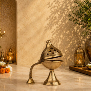 Premium Brass Dhoopdani