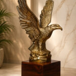 Brass Eagle with Stand
