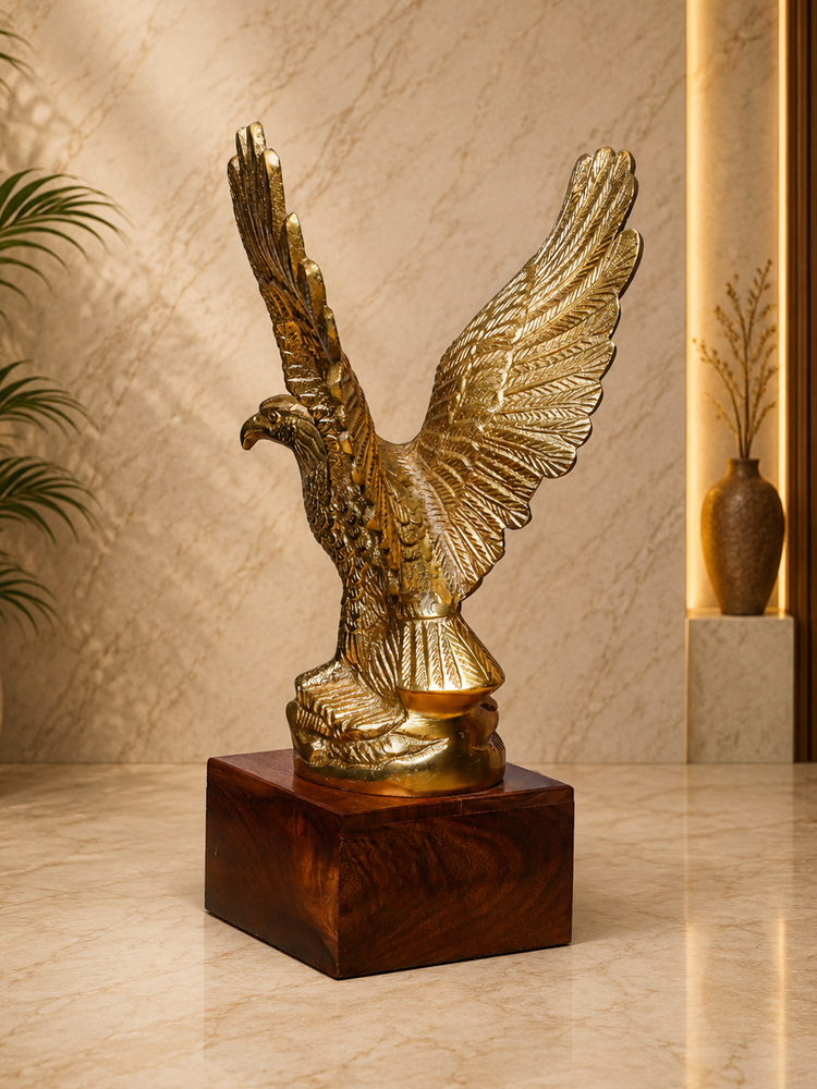 Brass Eagle with Stand
