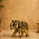 Dhokra Crafted Brass Elephant
