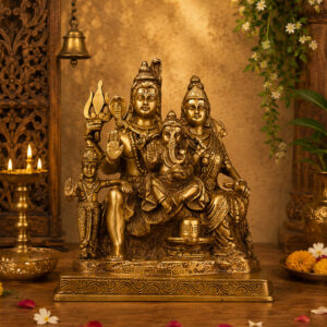 Brass Shiv Pariwar Idol