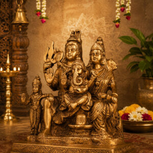 Brass Shiv Pariwar Idol