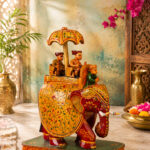 Ambawari Handpainted Wooden Elephant