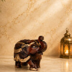 Wooden Handpainted Elephant