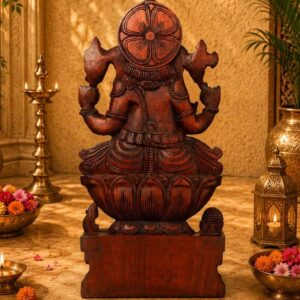 Wooden Ganpati