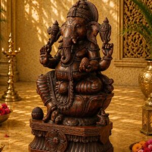 Wooden Ganpati