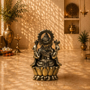Dhokra Crafted Brass Ganesh Idol
