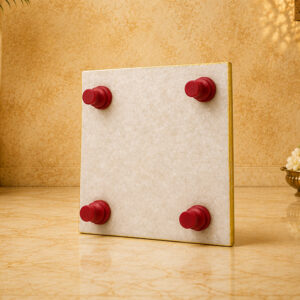 Marble Handpainted Pooja Chowki